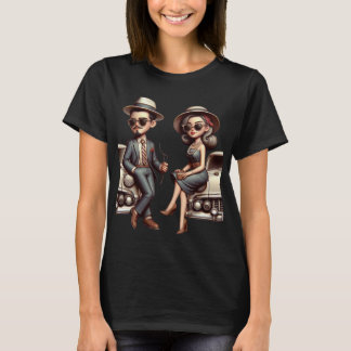 T-shirt Charme industriel vintage