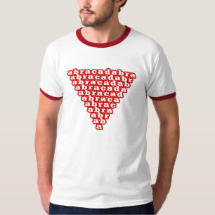T-shirt Charme Magique du Triangle Inversé Abracadabra
