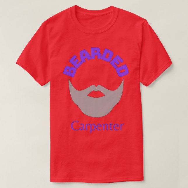 T-shirt Charpentier à tête large 27 (Design devant)