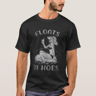 T-shirt Chars Et Chars Drôle Float Trip Tubing Rivière Bla