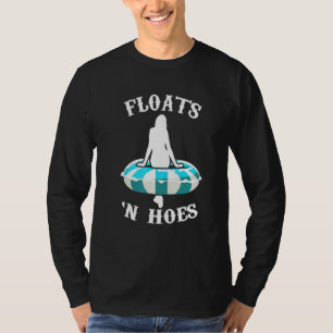 T-shirt Chars Et Chauves - Tubin De Voyage En Flotte D'Été