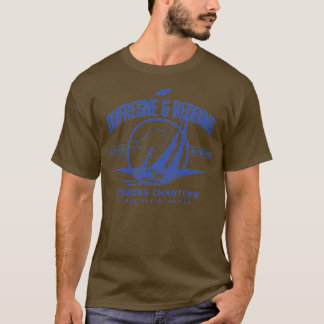 T-shirt Chartes de pêche Dufresne Redding
