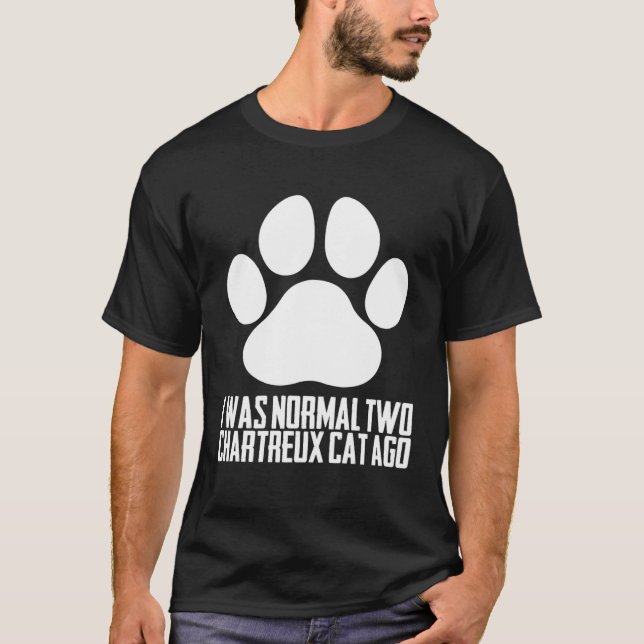 T-shirt Chartreux cat  Chartreux mom  Chartreux dad (Devant)
