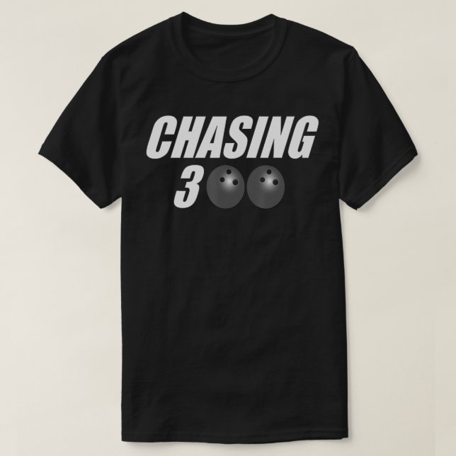 T-shirt Chasing 300 Bowling (Design devant)