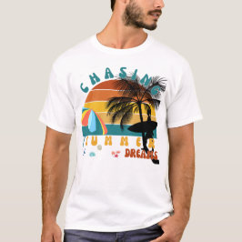T-shirt Chasing Summer Dreams Vacances