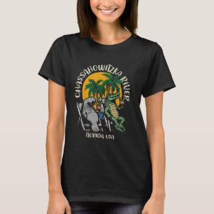 T-shirt Chassahowitzka River Floride Funny Manatee Alligat