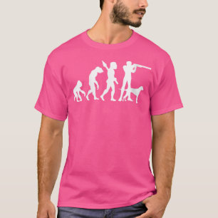 T-shirt Chasse à deux chasseurs Chasse à chien Chasse à fu
