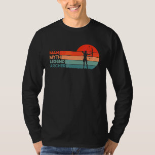 T-shirt Chasse À La Bow Et À La Flèche Chasse Au Tir À L'A