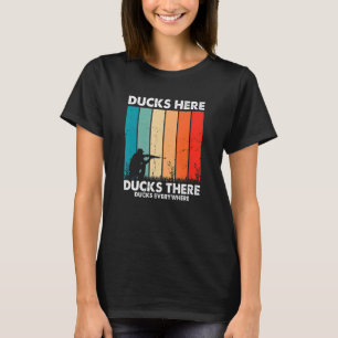 T-shirt Chasse À La sauvagine Pour Les Hommes Pour Une Cha