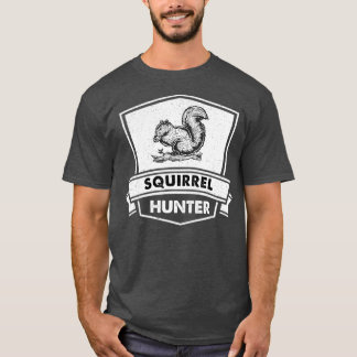 T-shirt Chasse à l'écureuil drôle ChasseurCool Sarcasti