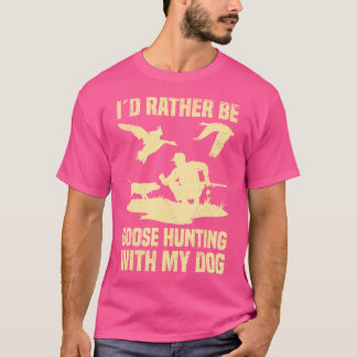 T-shirt Chasse à l'oie Entraînement Chasseur d'oiseaux Acc