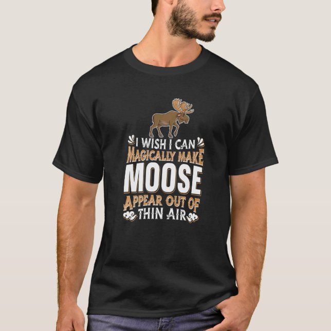 T-shirt Chasse à l'orignal Magic Wapiti Canada Magical Dee (Devant)