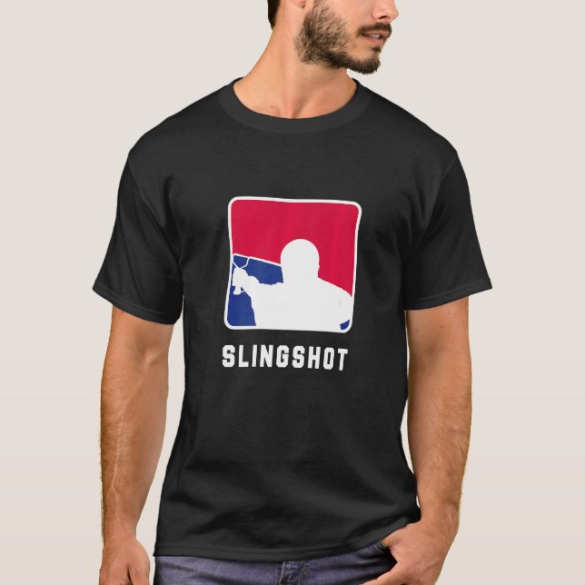 T-shirt Chasse à Slingshot Stone Slingshot Stone Slingshot (Devant)