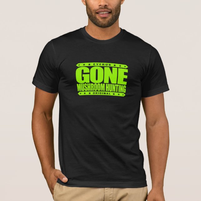 T-shirt CHASSE ALLÉE de CHAMPIGNON - mycologie et forager (Devant)