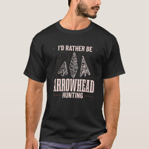 T-shirt Chasse Arrowhead Chasse Artifact Collector Appare