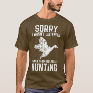 T-shirt Chasse au canard Drôle cadeau pour Chasseurs d'oie