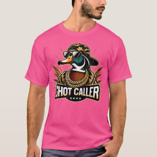 T-shirt Chasse au canard - Duck Shot-Caller Funny Chasse a