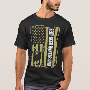 T-shirt Chasse au cerf saison de chasse Père Huntsman Papa