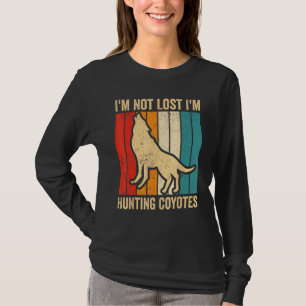 T-shirt Chasse au Coyote Chasseur de Coyote Yote Je chasse