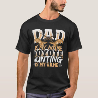 T-shirt Chasse au coyote pour un chasseur de coyote