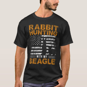 T-shirt Chasse au lapin Chien - Chasse Beagle Chasse au ch