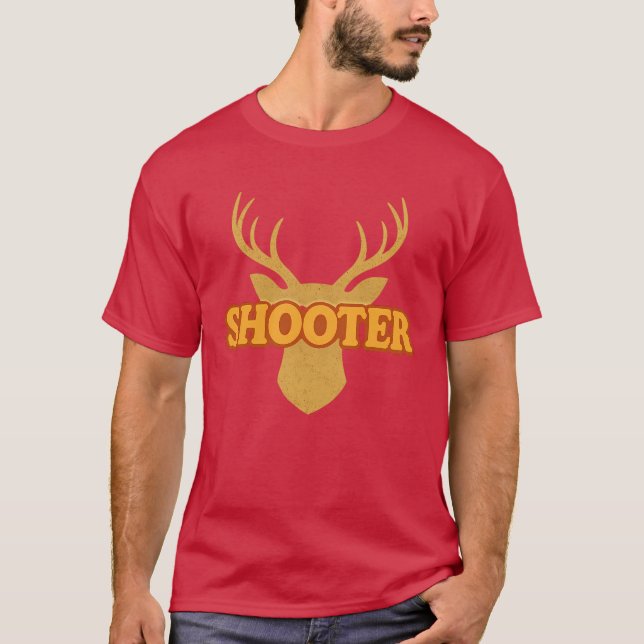 T-shirt Chasse au tireur (Devant)