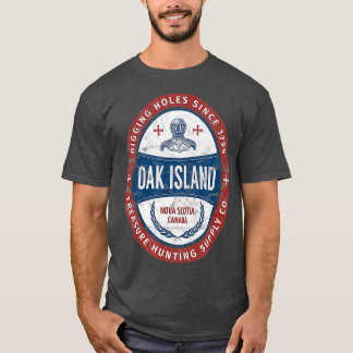 T-shirt Chasse au trésor de l'île de chêne Chevalier Templ
