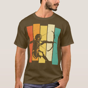 T-shirt Chasse aux bow Cadeaux Tir à l'arc rétro
