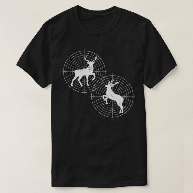 T-shirt Chasse aux cerfs (Design devant)