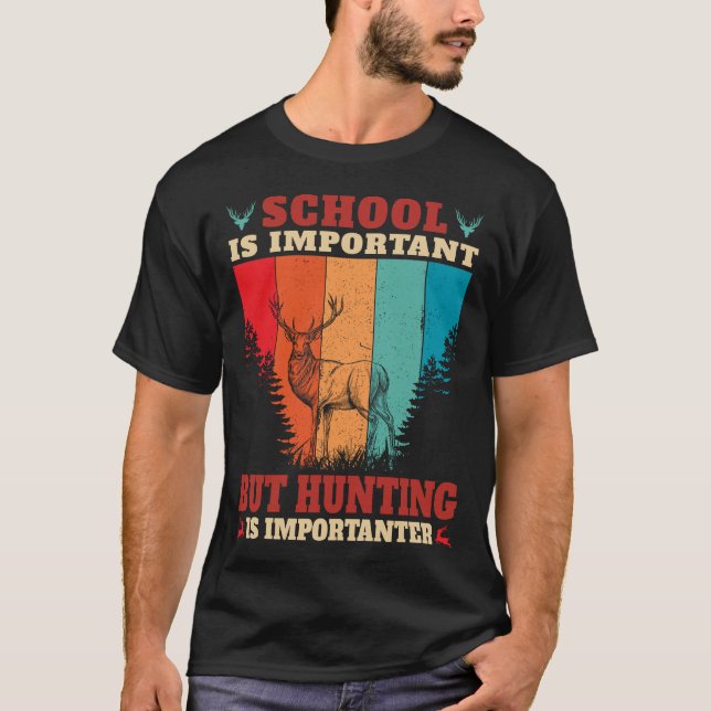 T-shirt Chasse aux cerfs drôle Meilleur Homme (Devant)