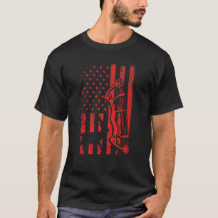 T-shirt Chasse aux cerfs Patriotique Us Chasse aux wapitis