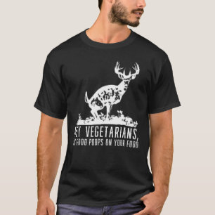 T-shirt Chasse Aux Cerfs Pour Hommes Femmes Chasse Drôle