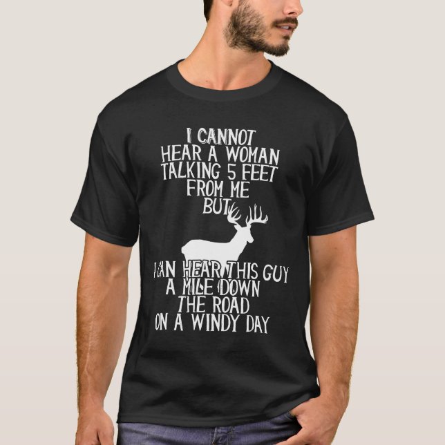 T-shirt Chasse Aux Chasseurs Qui Ont Une Audience Sélectiv (Devant)