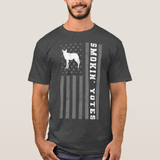 T-shirt Chasse aux coyotesYotes fumants