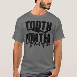 T-shirt Chasse aux dents de requin Recherche de dents de r
