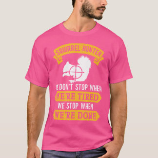 T-shirt Chasse aux écureuils Chasse aux écureuils Varmint