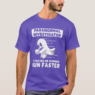 T-shirt Chasse aux fantômes enquêteur paranormal Halloween
