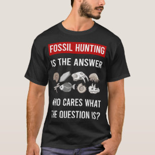 T-shirt Chasse aux fossiles Fossiles Paléontologie Paléont