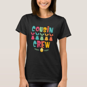 T-shirt Chasse aux oeufs de cousin Bunny de Pâques dimanch