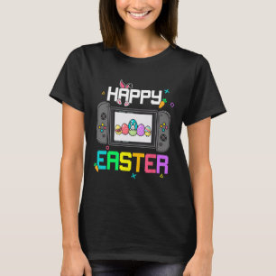 T-shirt Chasse aux oeufs de lapin de Pâques Gamer Enfants