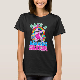 T-shirt Chasse aux oeufs de lapin lapin de Pâques