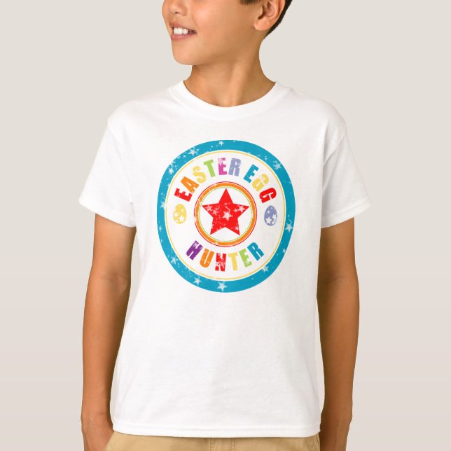 T-shirt chasse aux oeufs de Pâques (Devant)