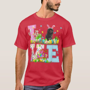 T-shirt Chasse aux oeufs de Pâques Amour Portugais Water D