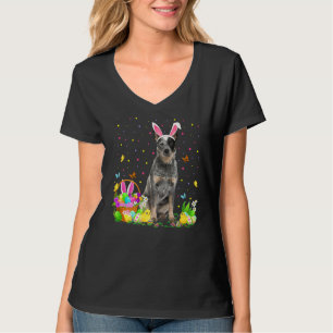 T-shirt Chasse aux oeufs de Pâques amusante Chien de Pâque