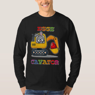 T-shirt Chasse aux oeufs de Pâques Cavateur des oeufs