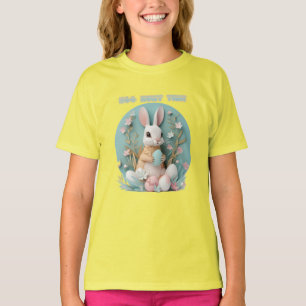 T-shirt Chasse aux oeufs de Pâques : Chasse, Hop & Win Tee