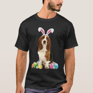 T-shirt Chasse aux oeufs de Pâques de Bunny beagle Proprié