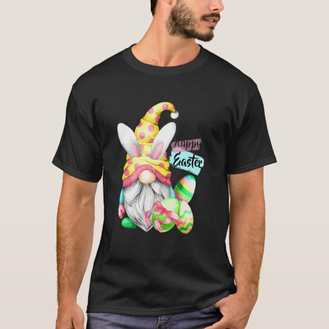 T-shirt Chasse Aux Oeufs De Pâques Et B (Devant)