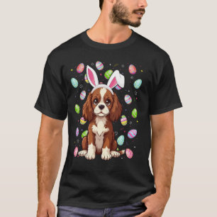 T-shirt Chasse aux œufs de Pâques pour chien Maltipoo Lapi