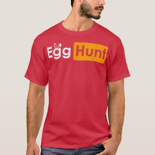 T-shirt Chasse aux œufs jour de Pâques drôle mème sarcasti